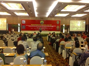 Acara Pembukaan Munas di Hotel Swissbell Hotel Danum Palangkaraya